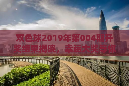 双色球2019年第004期开奖结果揭晓，幸运大奖等你来揭晓！